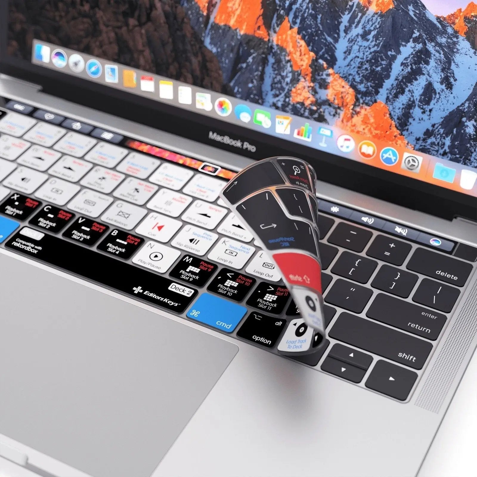 RekordBox Keyboard Covers for MacBook Pro Editors Keys