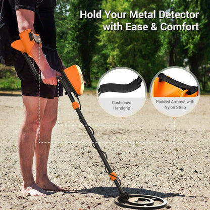 Turbo Best Gold Metal Detector | Pinpoint All Metal Detector Hand Held