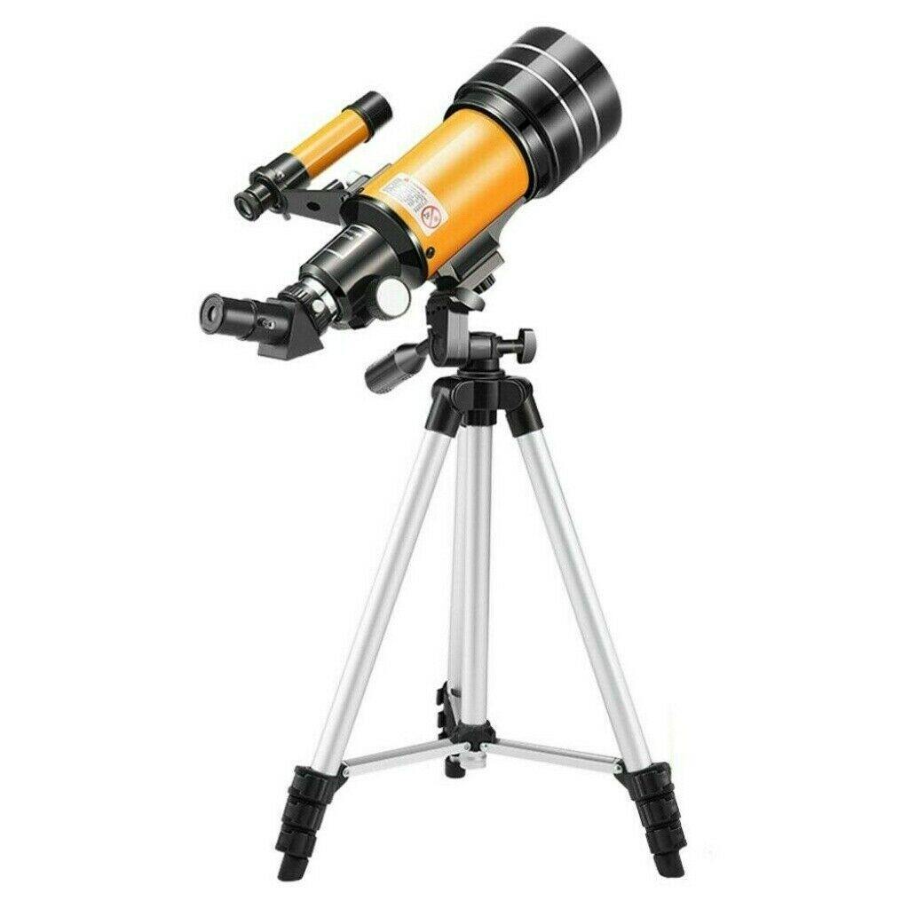 Turbo 70mm Refractor Telescope for Kids – Beginner Star Gazing Telescope with Adjustable Tripod