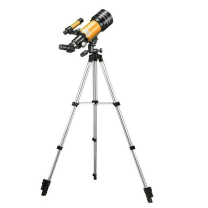 Turbo 70mm Refractor Telescope for Kids – Beginner Star Gazing Telescope with Adjustable Tripod