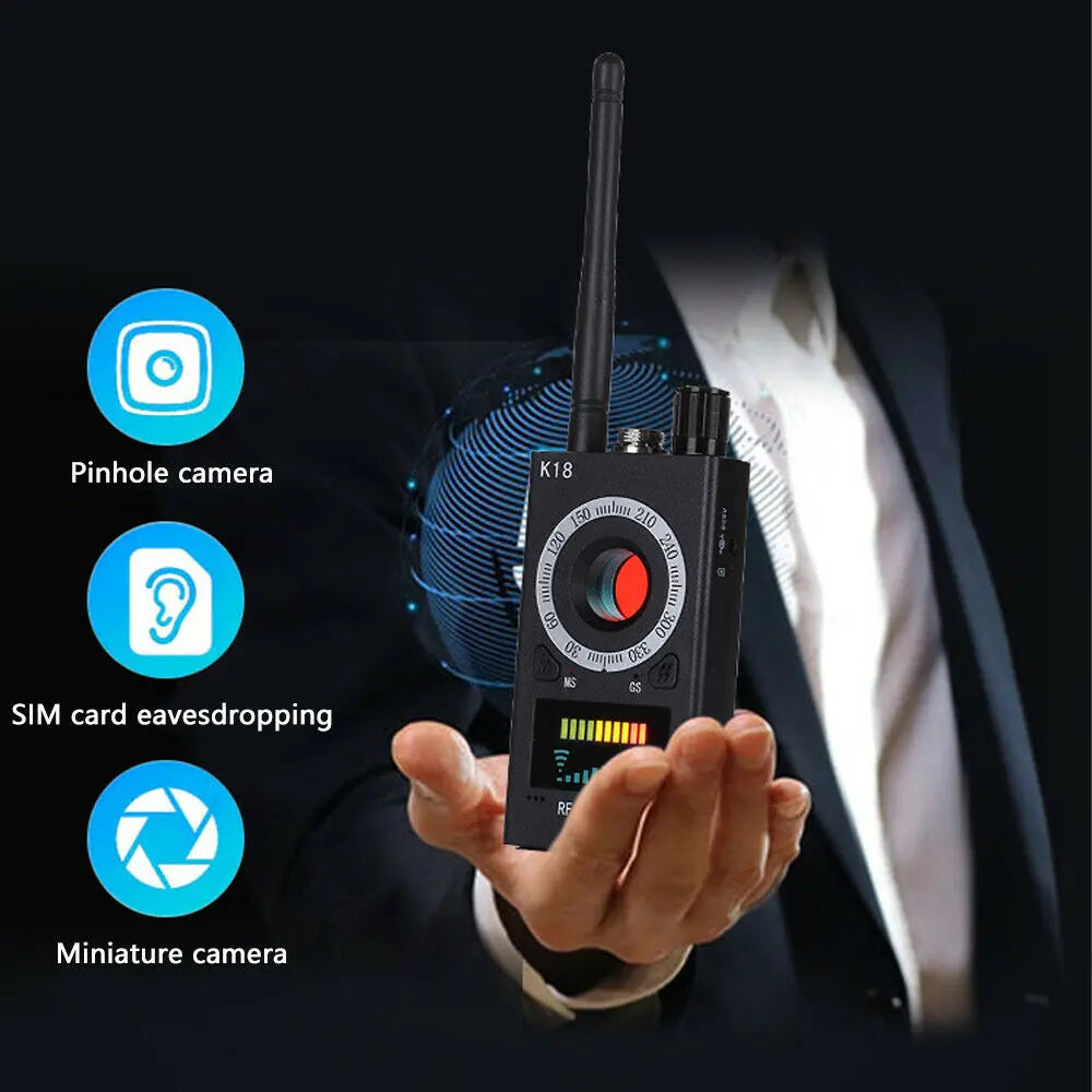 Turbo Hidden Camera Detector, GPS Tracker, RF Signal & Bug Turbo Cables