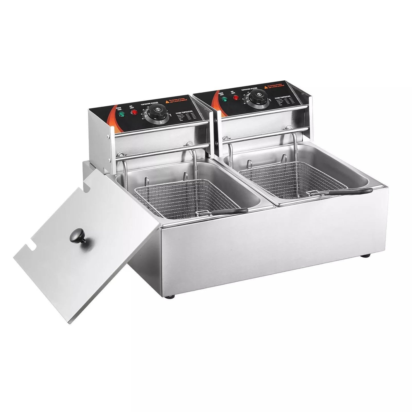 Turbo 25Qt Commercial Electric Deep Fryer