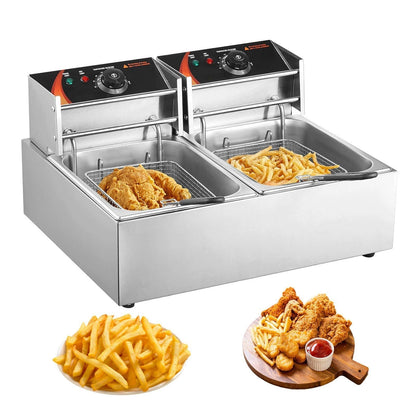 Turbo 25Qt Commercial Electric Deep Fryer