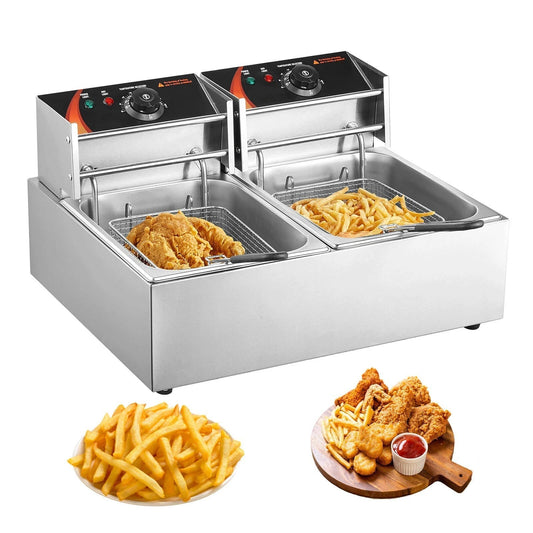 Turbo 25Qt Commercial Electric Deep Fryer