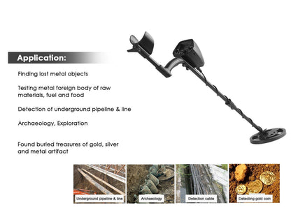 Professional Metal Detector ( Fully Waterproof Kit ) Turbo Cables