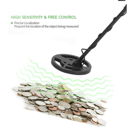 Professional Metal Detector ( Fully Waterproof Kit ) Turbo Cables
