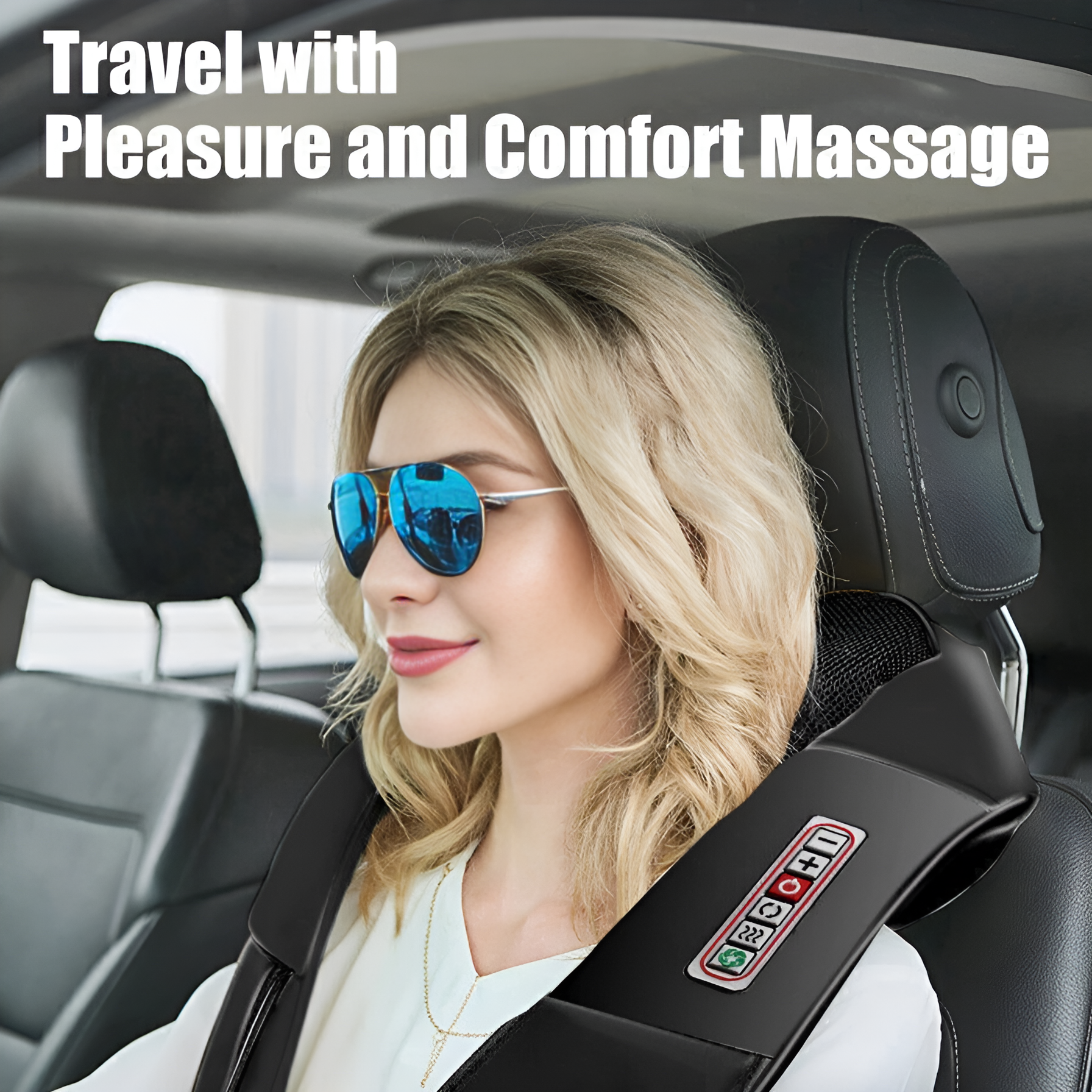 Shiatsu Back Neck And Shoulder Massager Turbo Cables