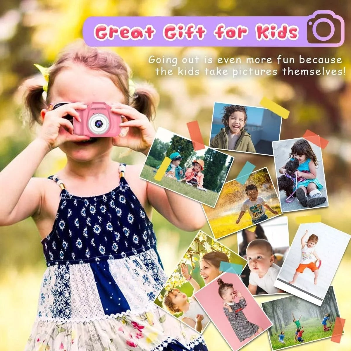 Kids Digital Camera Turbo Cables