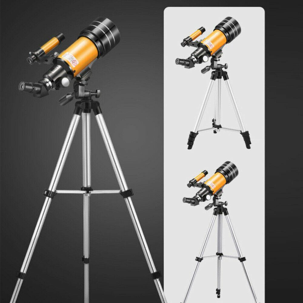 Turbo 70mm Refractor Telescope for Kids – Beginner Star Gazing Telescope with Adjustable Tripod