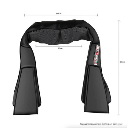 Shiatsu Back Neck And Shoulder Massager Turbo Cables