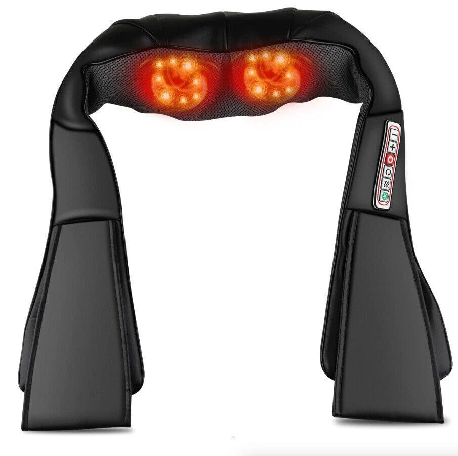 Shiatsu Back Neck And Shoulder Massager Turbo Cables
