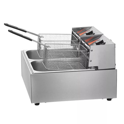 Turbo 25Qt Commercial Electric Deep Fryer