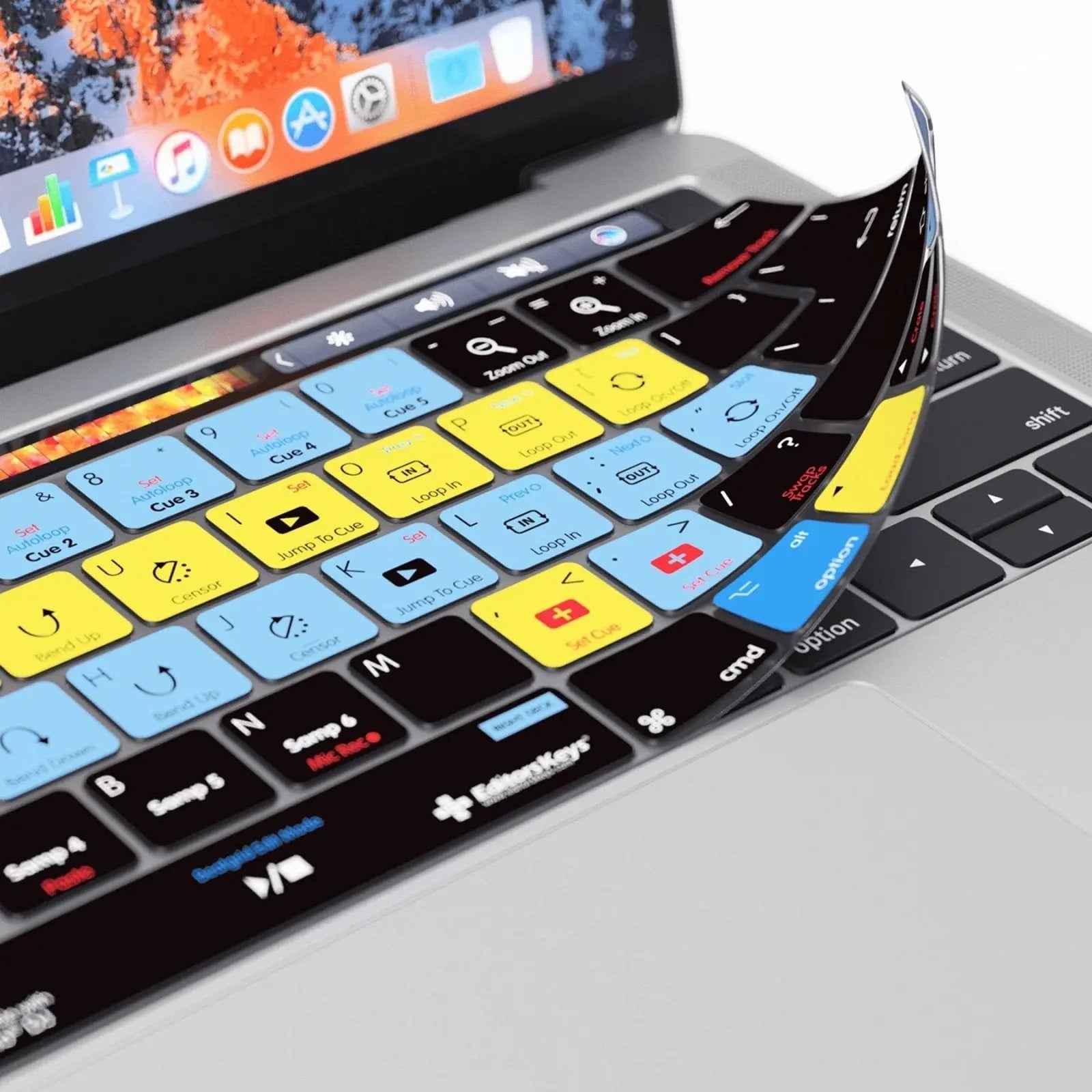 Serato DJ Keyboard Covers for MacBook and iMac Editors Keys