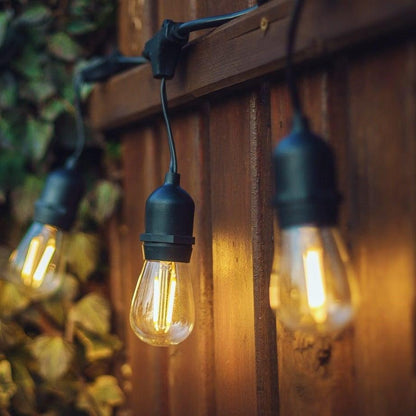 Turbo Best Seller LED Plug-in Waterproof Warm White Heavy Duty Outdoor String Lights