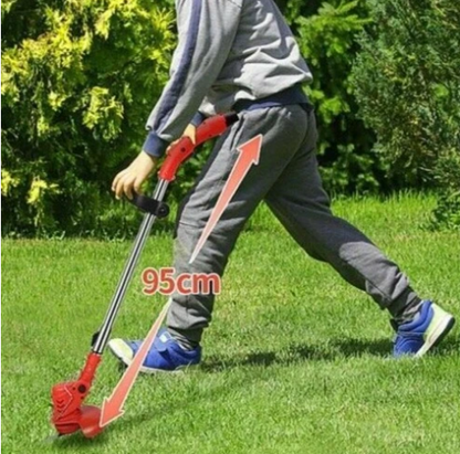Turbo 450W Cordless Strimmer – Heavy Duty Grass Trimmer with 21V Copper Motor