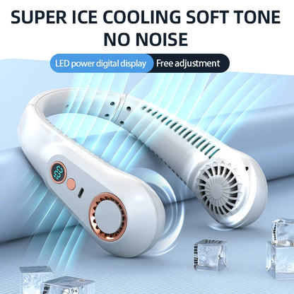 TurboAir™ Digital Bladeless Neck Fan with LED Display