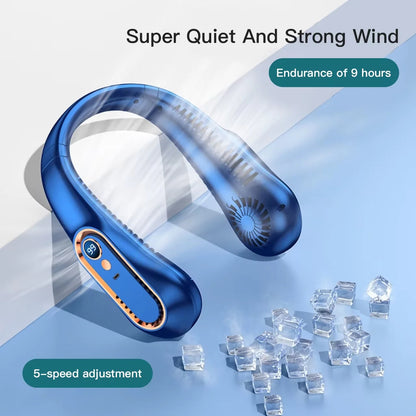 TurboAir™ Digital Bladeless Neck Fan with LED Display