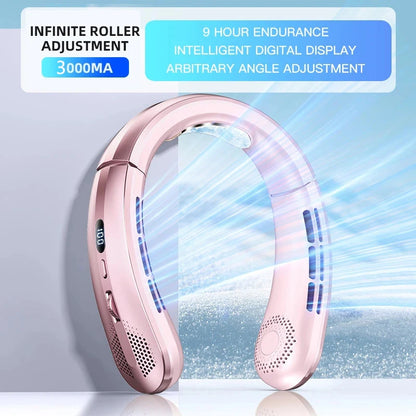 TurboAir™ Digital Bladeless Neck Fan with LED Display