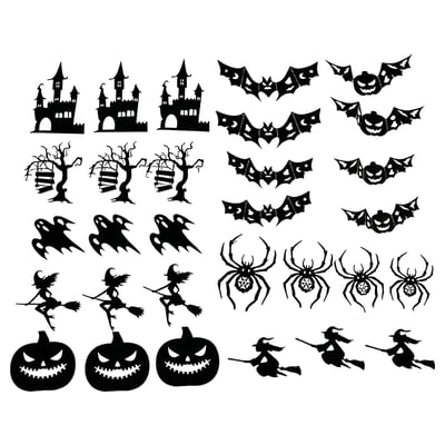 Turbo Cables – Cord Free Halloween LED Wall Decorations