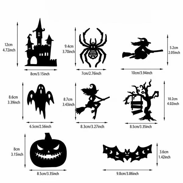 Turbo Cables – Cord Free Halloween LED Wall Decorations