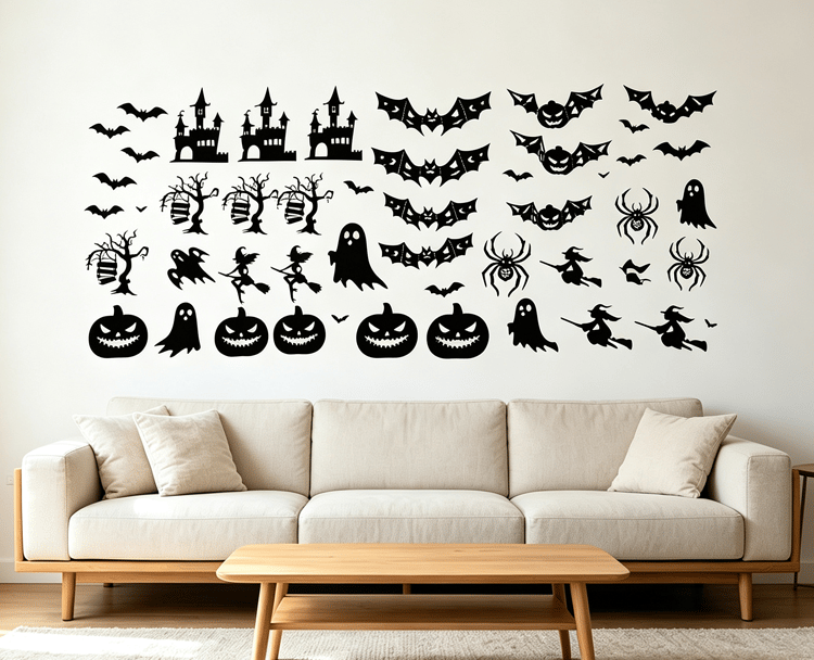 Turbo Cables – Cord Free Halloween LED Wall Decorations