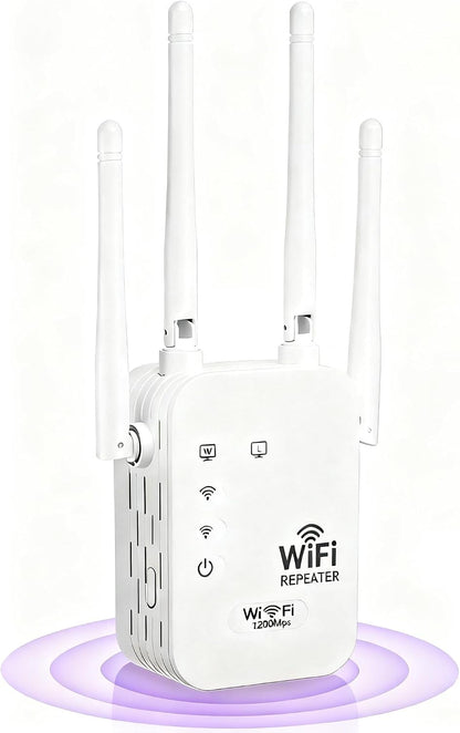 Turbo Cables – Outdoor WiFi Extender | Long-Range Connectivity with Weather-Resistant Design | Ideal for Streaming in Gardens and Patios