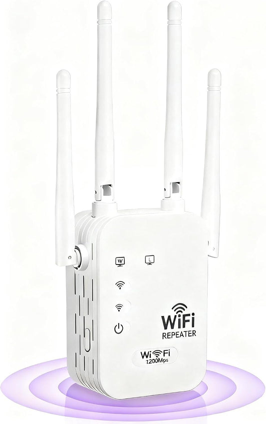Turbo Cables – Outdoor WiFi Extender | Long-Range Connectivity with Weather-Resistant Design | Ideal for Streaming in Gardens and Patios